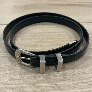 CELINE WESTERN BELT TAURILLON LEATHER 90